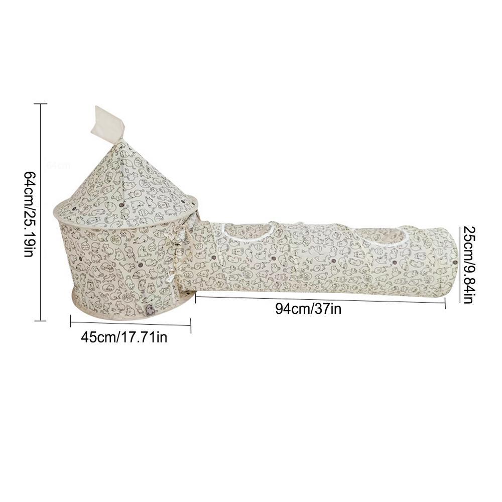 Tunnel Folding Interactive Bunny Tent