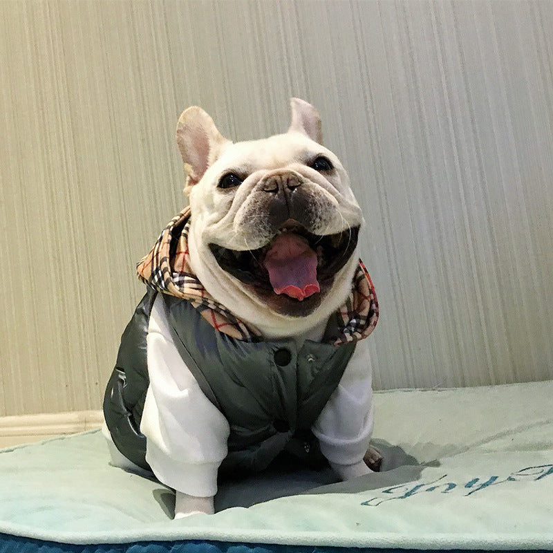 Fat dog winter cotton coat