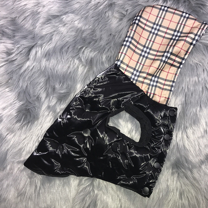 Fat dog winter cotton coat