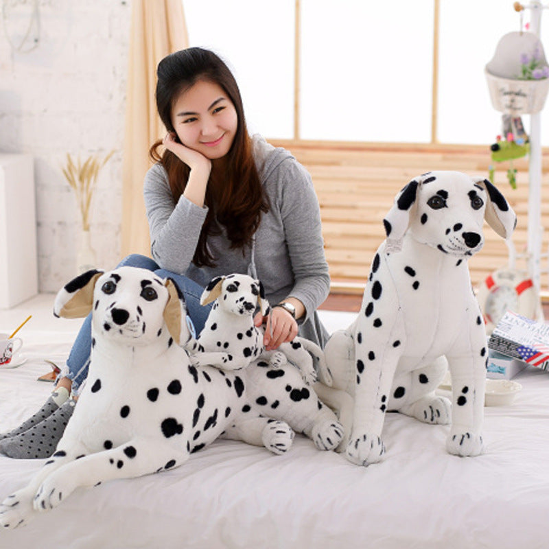 Simulated Plush Toy Spotted Dog