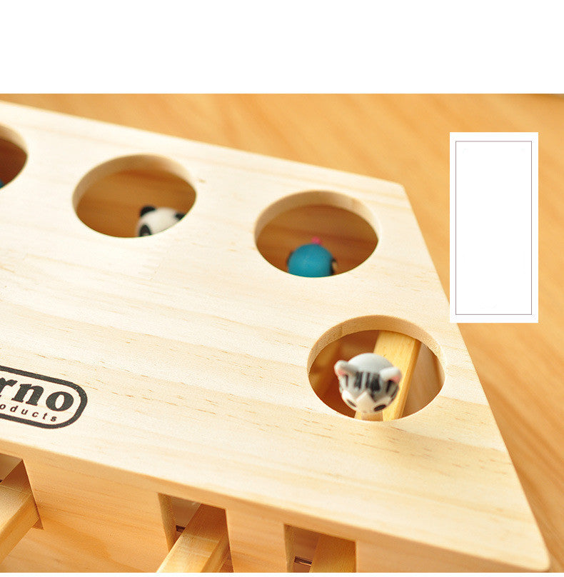 Cat Toy Hamster Solid Wood Hamster