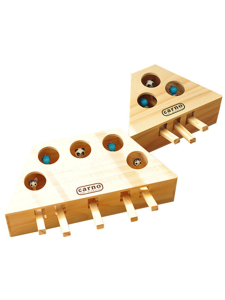 Cat Toy Hamster Solid Wood Hamster