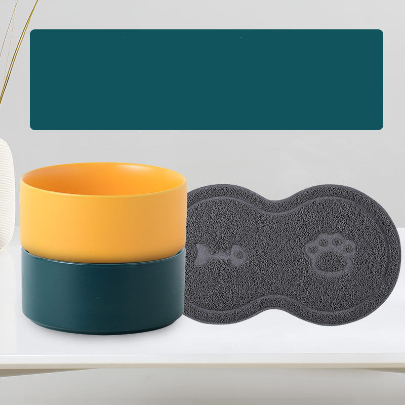 Double Bowl Ceramic Bowl