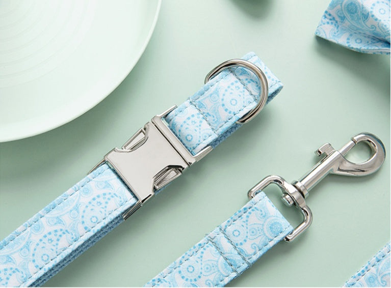Paisley Pet Collar Leash Set