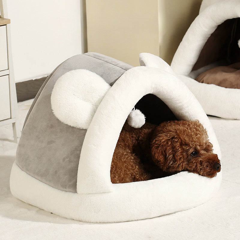 Pet Tent Cave Bed
