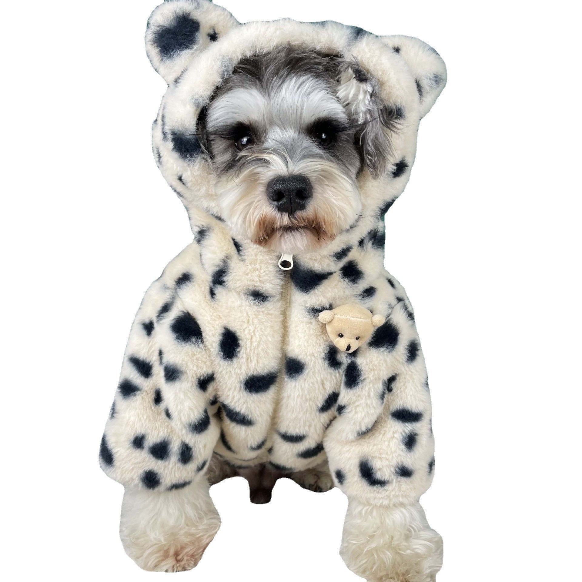 Dog Clothes Thickened Plush Coat