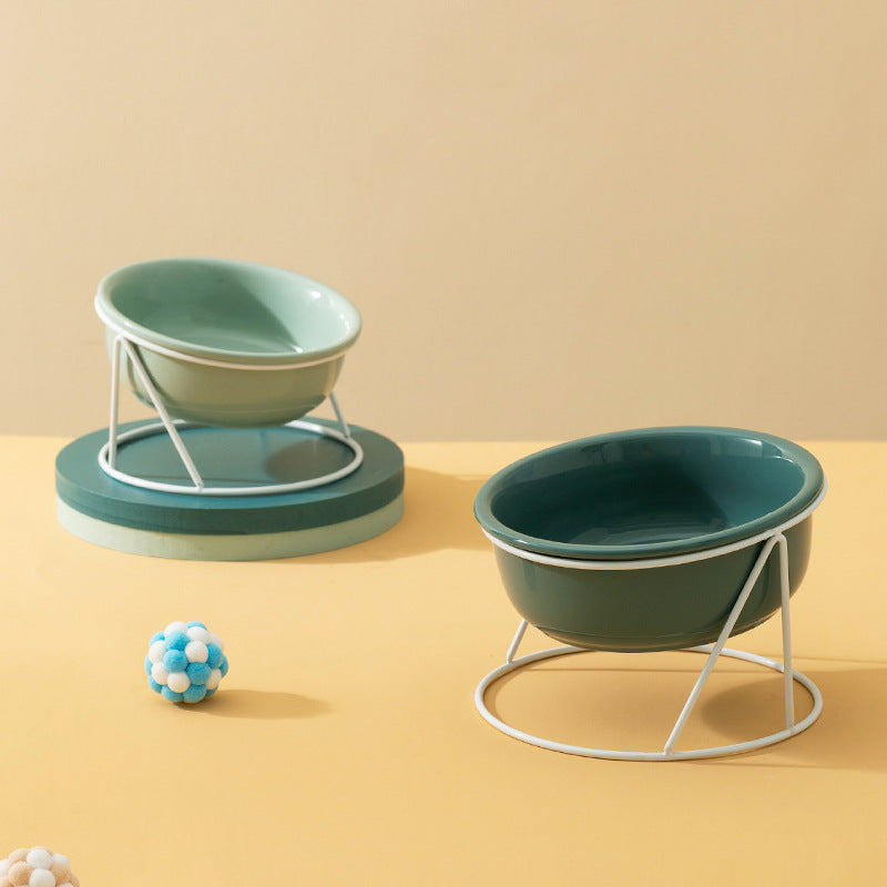 Pet Ceramic Bowl Food Basin
