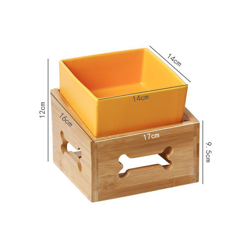 High Stand Ceramic Pet Bowl