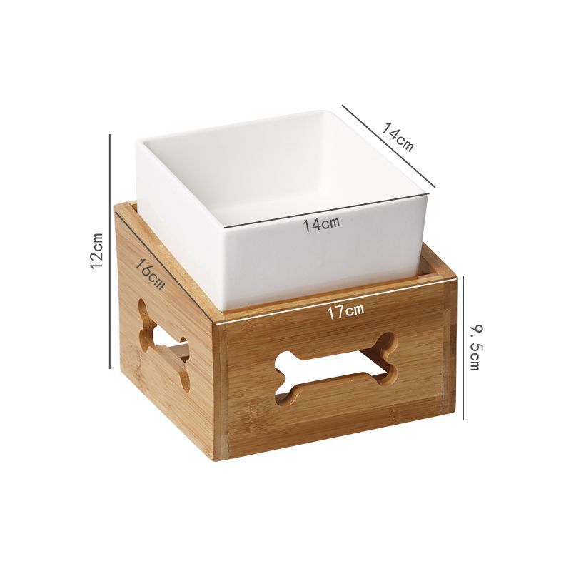 High Stand Ceramic Pet Bowl