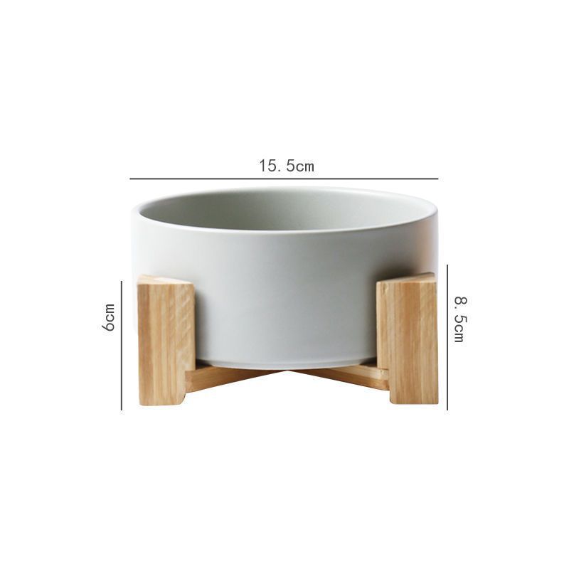 High Stand Ceramic Pet Bowl