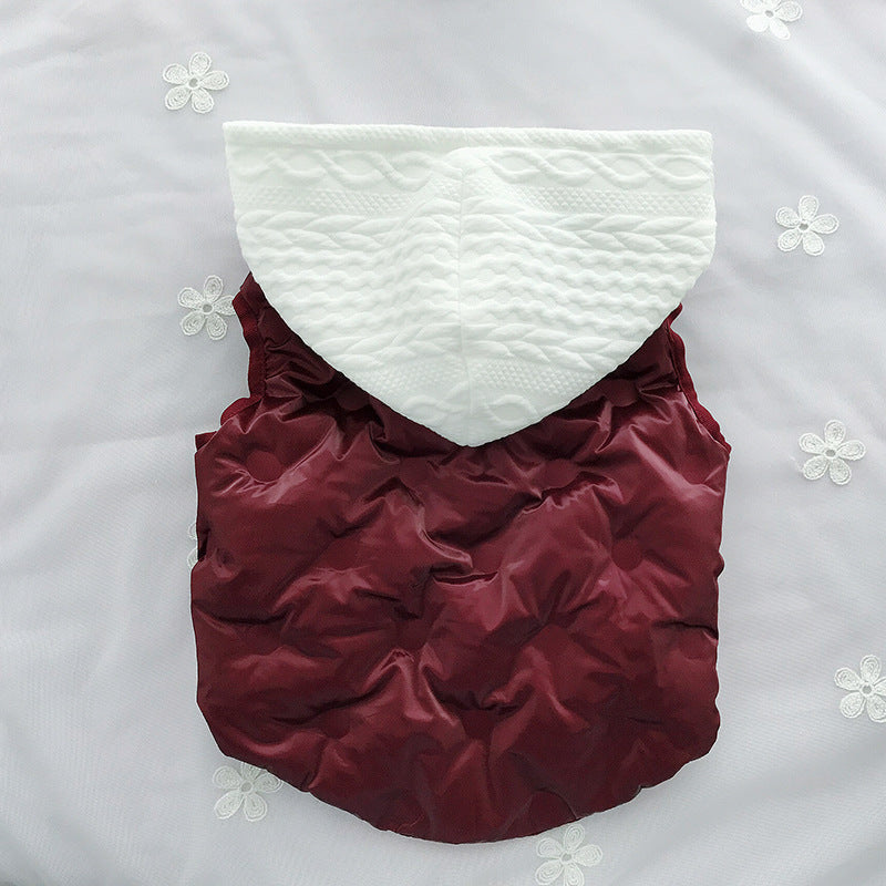 Fat dog winter cotton coat