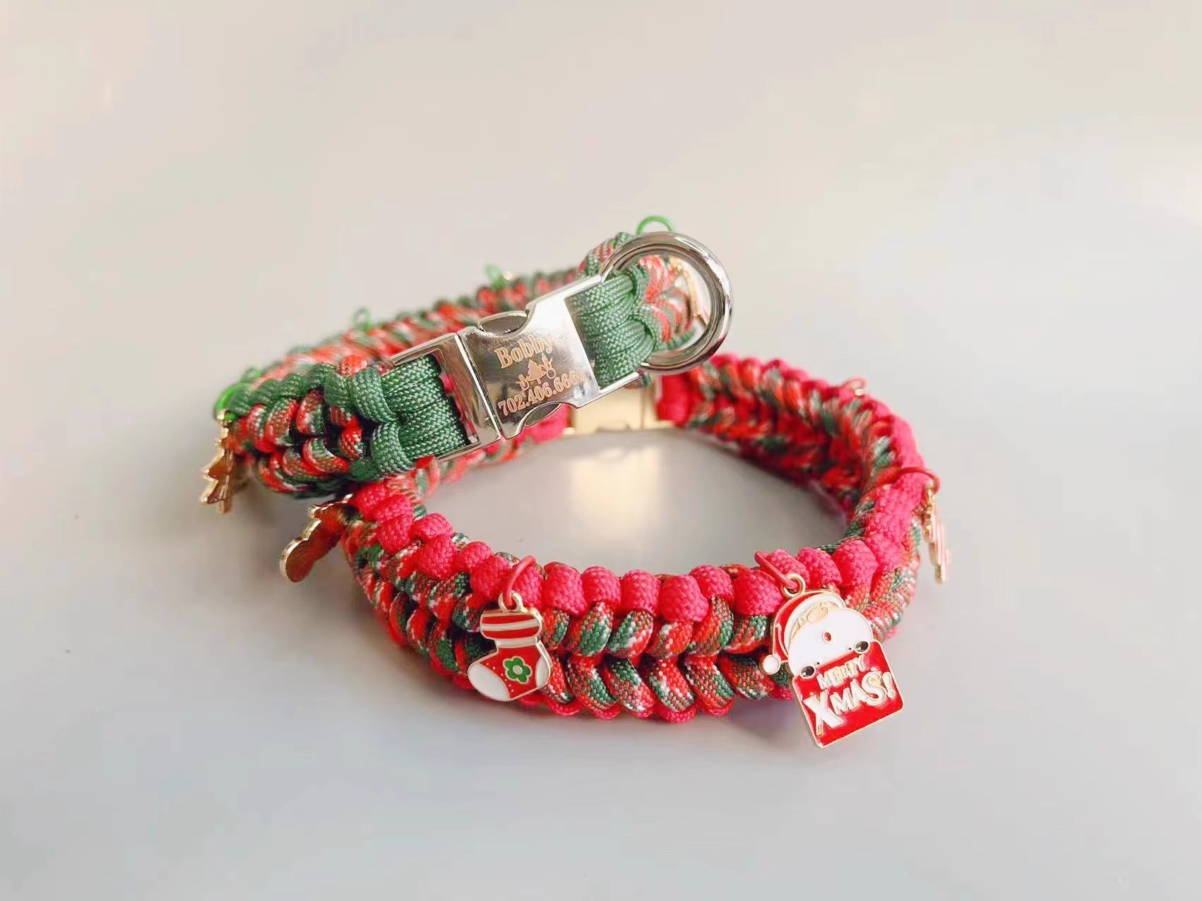 Hand Holding Rope Dog Leash