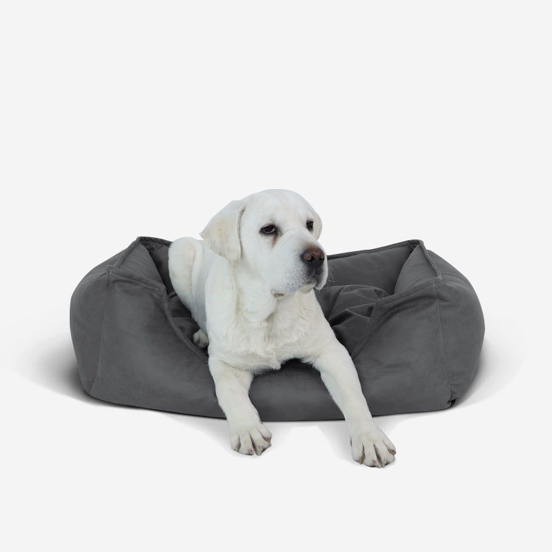 Leather Faux Pet Bed