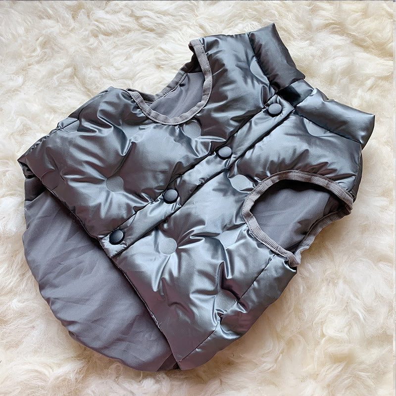 Fat dog winter cotton coat