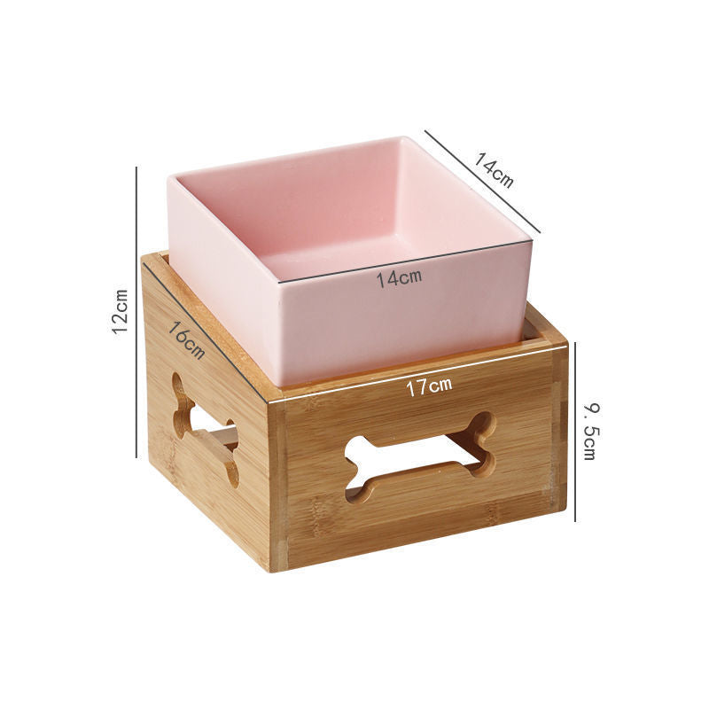 High Stand Ceramic Pet Bowl