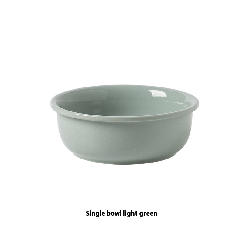 Pet Ceramic Bowl Food Basin