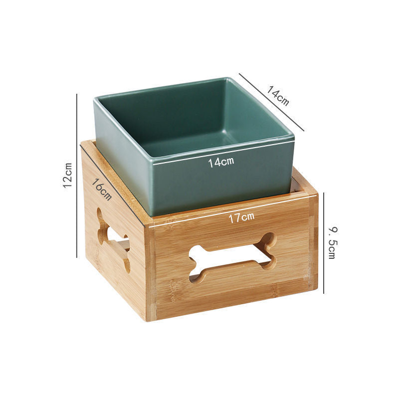 High Stand Ceramic Pet Bowl