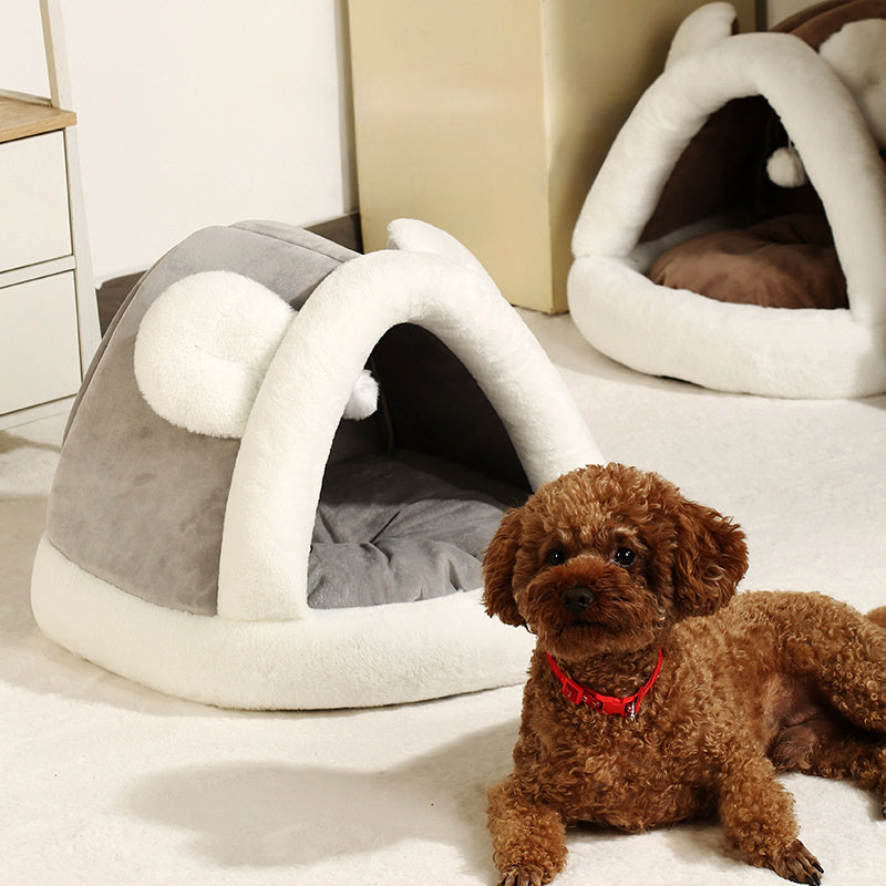 Pet Tent Cave Bed