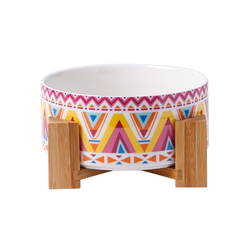 High Stand Ceramic Pet Bowl