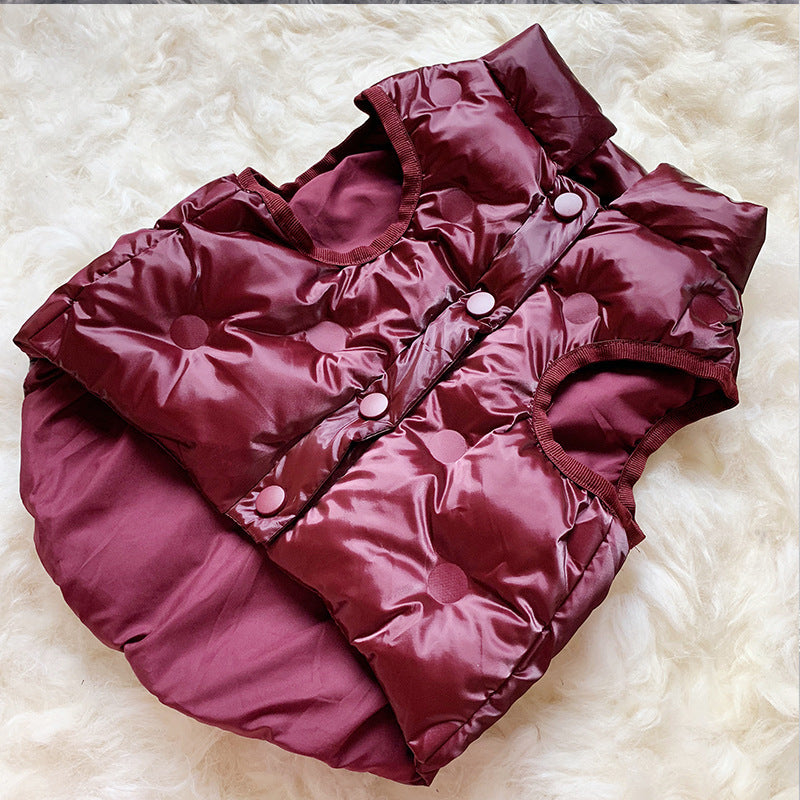 Fat dog winter cotton coat