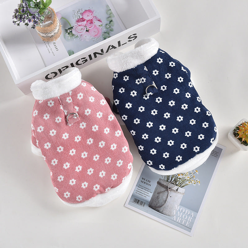 Padded Winter Dog Cotton Coat