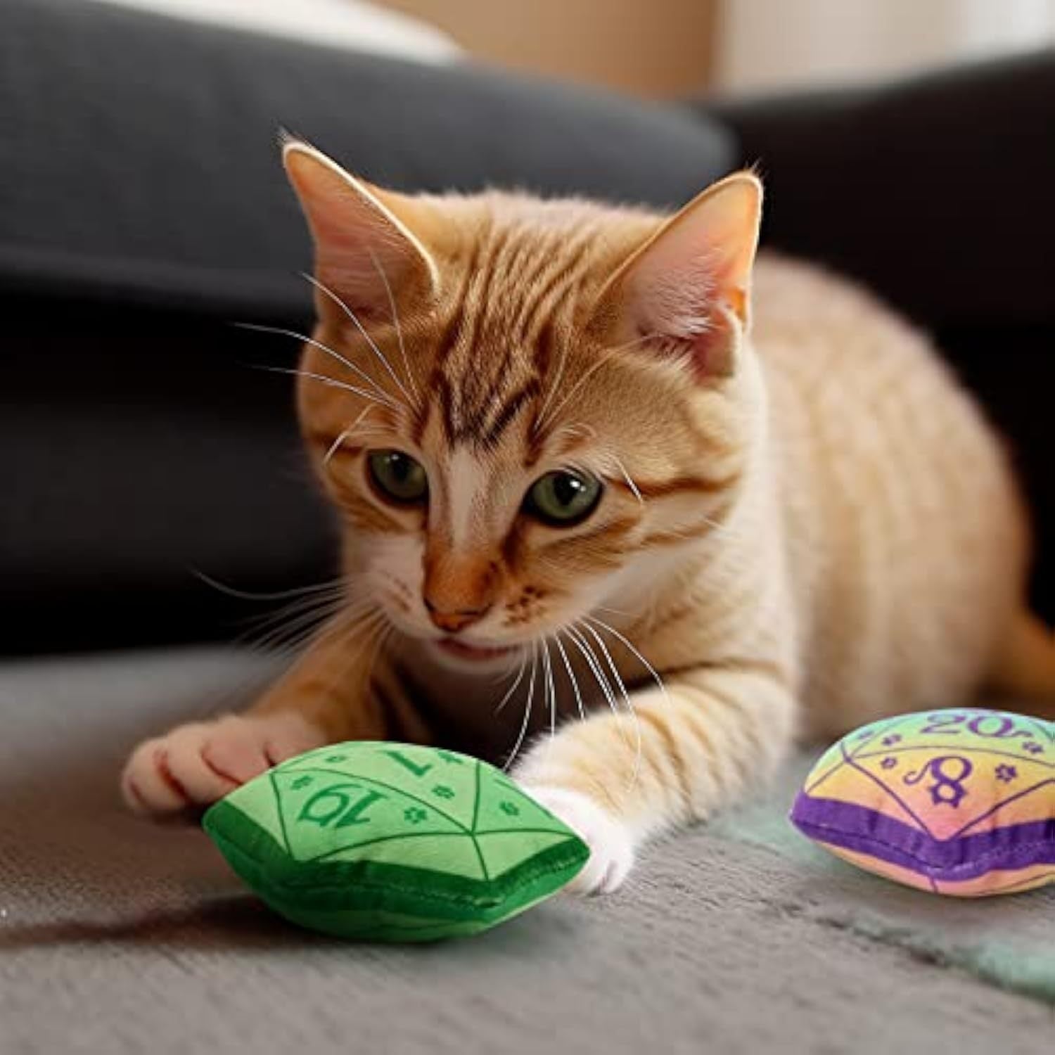 Dice DND Interactive Cat Toy