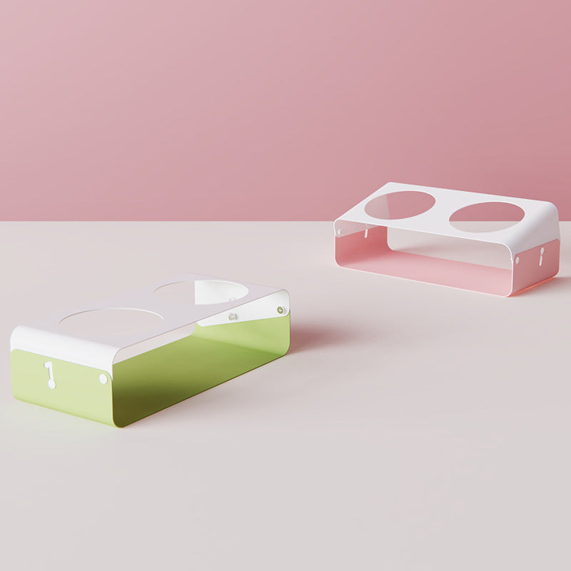 Pet Ceramic Double Bowl