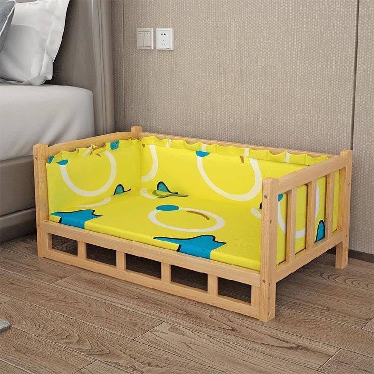Wooden Bed Pet Dog Bed