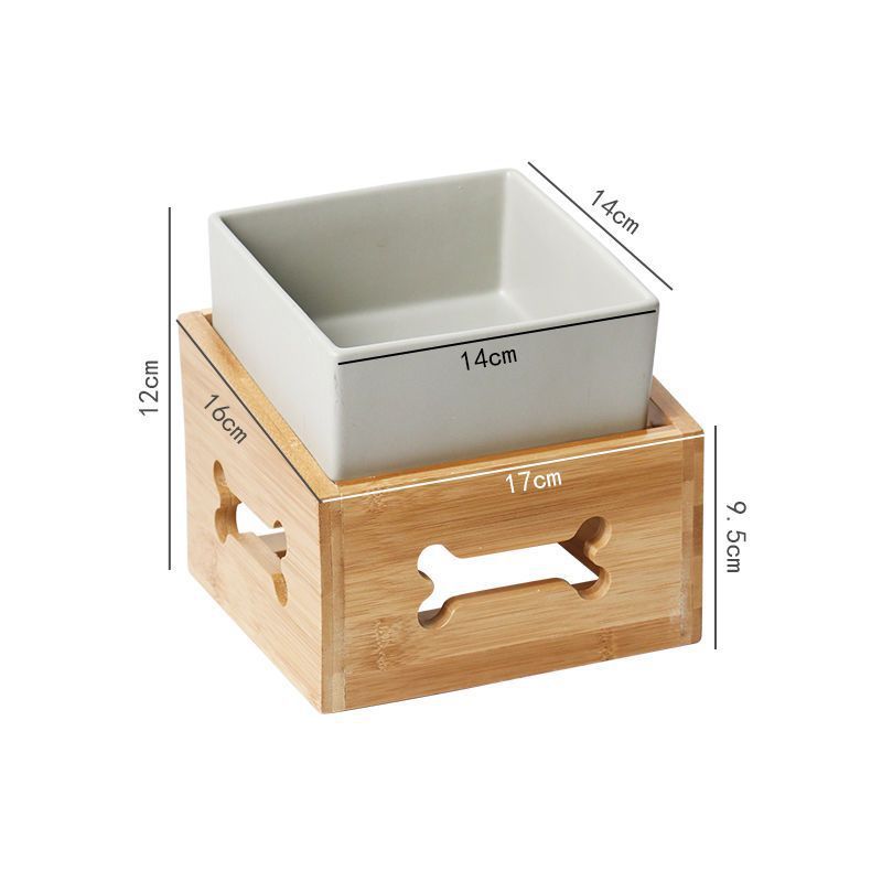 High Stand Ceramic Pet Bowl