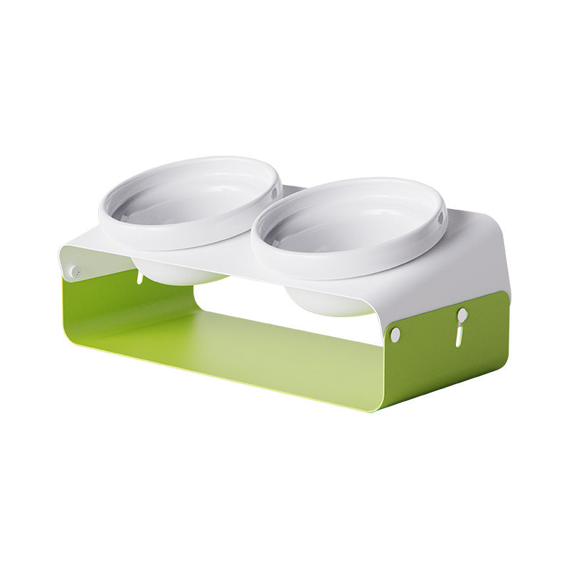 Pet Ceramic Double Bowl