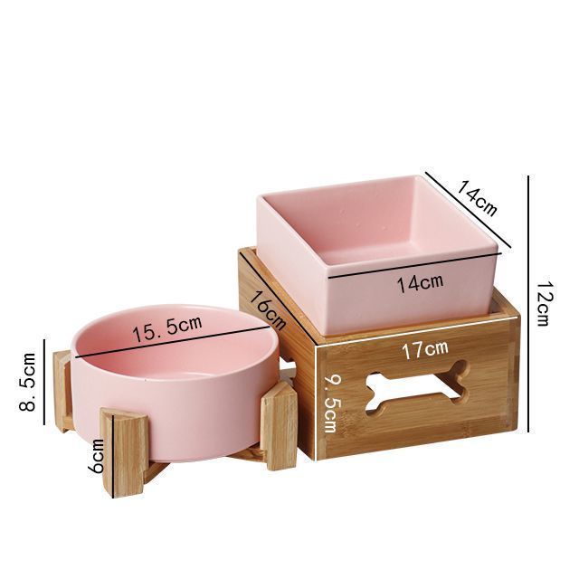 High Stand Ceramic Pet Bowl